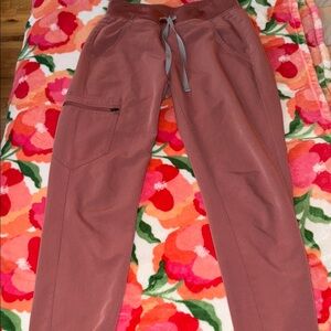 FIGS Zamora Mauve Scrub Pants